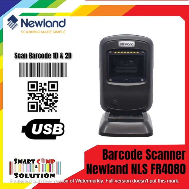 Barcode Scanner Omni Newland NLS FR4080 USB QRcode 2D FR-4080 / 4080