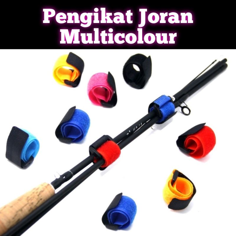 Tali Strap Joran Casting / Two Piece Pengikat Multi colour