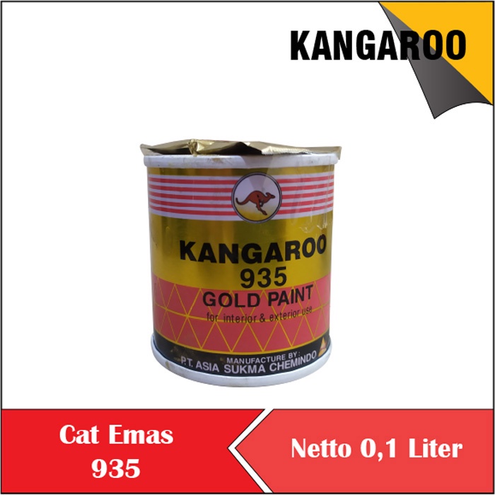 

CAT KANGAROO EMAS GOLD KECIL 100 ML