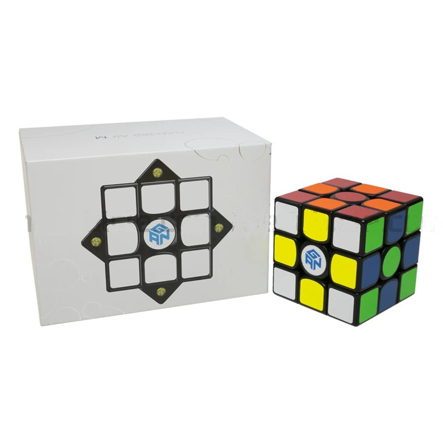Rubik 3x3 Gan 356 Air M 3x3 Magnetic Black Base 3x3x3 Gan356 Air M Based Rubik 3x3 Magnetik