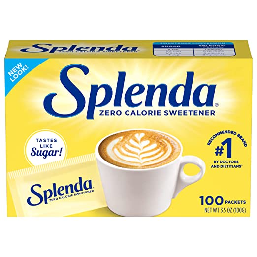 

Splenda No calorie Sweetener Packets 100 gram | gula | kopi | teh | minuman | kue