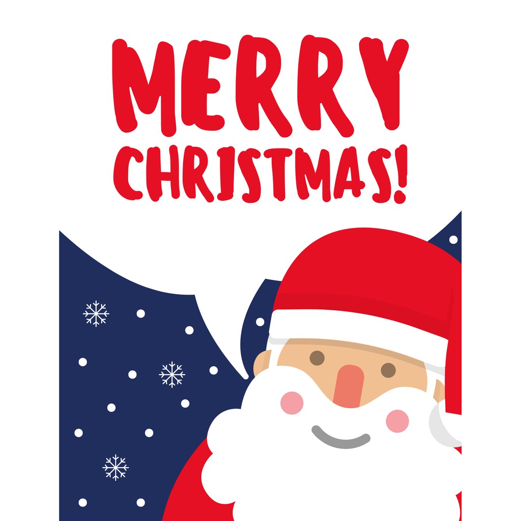 

Natal Christmas Kantong Serut Canvas