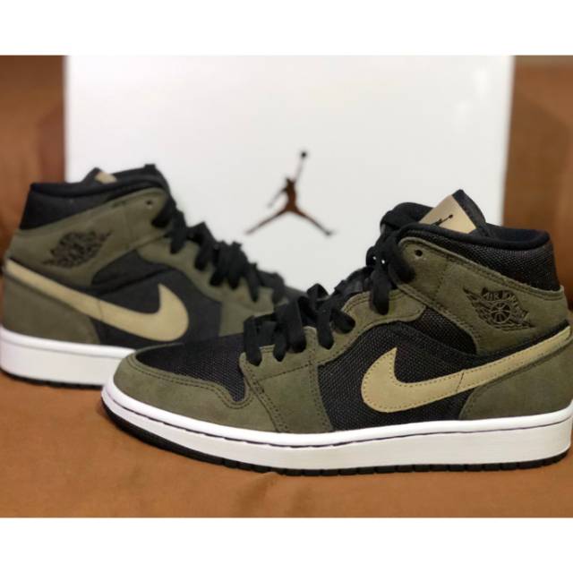 jordan 1 military olive