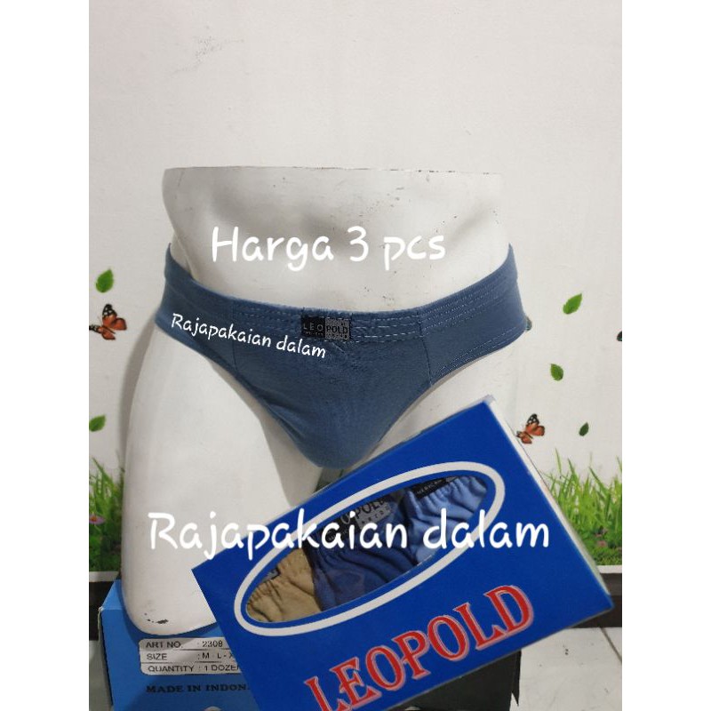 Celana dalam pria LEOPOLD 01 Harga 3 pcs