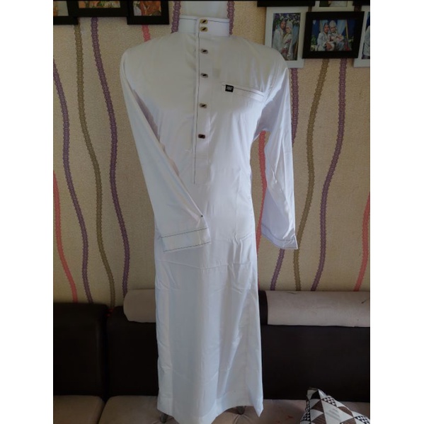 gamis super gold/gamis al wafa/al wafa medium gold/al wafa super gold/jubah al wafa/al wafa putih/ga