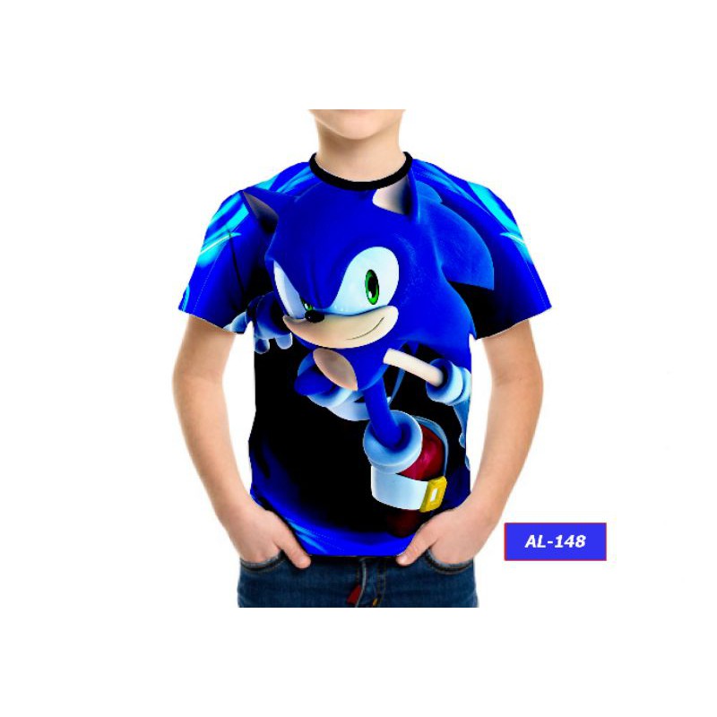 Kaos Anak Sonic Baju Keren dan Murah #AL-148