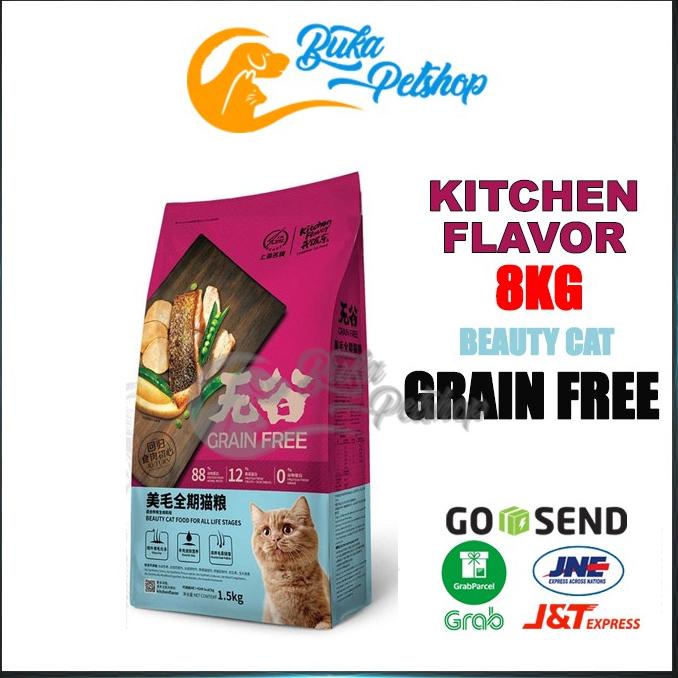 

Kitchen Flavor Beauty Cat 8Kg Makanan Kucing Kitchen Flavor Grab-Gojek