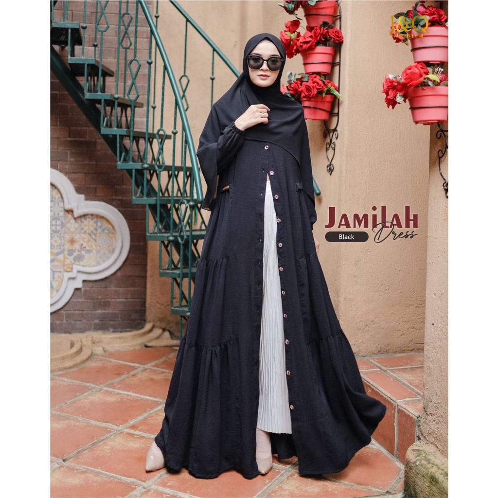TERBARU  DRESS ONLY | JAMILAH BY J&Q MOESLEM