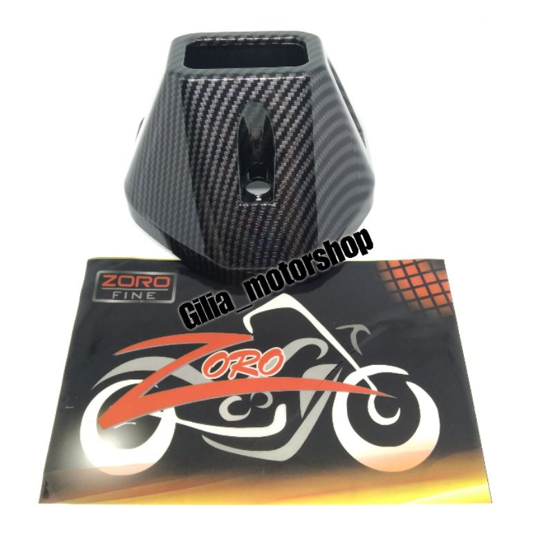 Corong Knalpot Carbon Celup Import Zoro Fine Vario New 125 150 Corong Tutup Knalpot