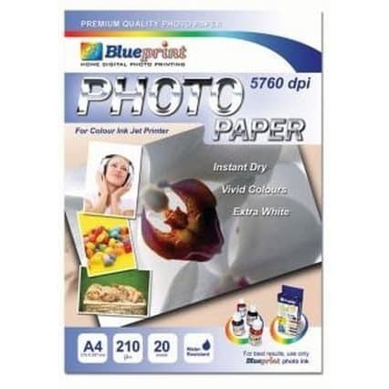 

BLUEPRINT PHOTO PAPER POLOS A4 - 210 GSM (ANGGREK) BLUEPRINT (BP-GPA4190P)