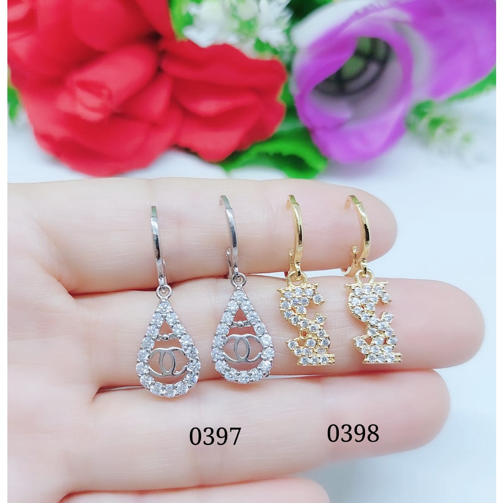 Anting xuping permata perhiasan fashion 0397-0400