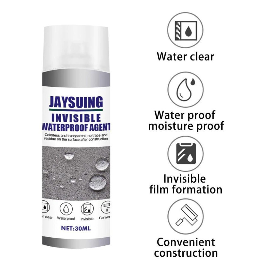 JAYSUING Cairan Invisible Waterproof Agent Mighty Sealant 30ml - G-921 - Gray