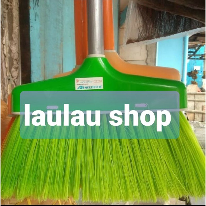 Sapu Lantai Multiclub 110 Nylon Dengan Gagang Kualitas Nagata Tebal / Alat Pembersih Lantai