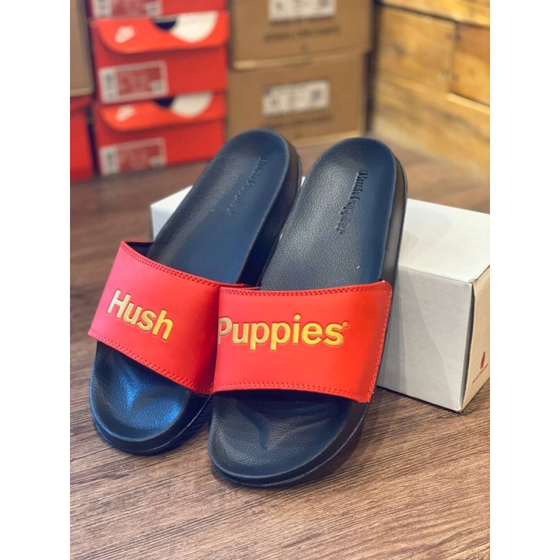 Sandals Hush Puppies “Black Red” + BOX