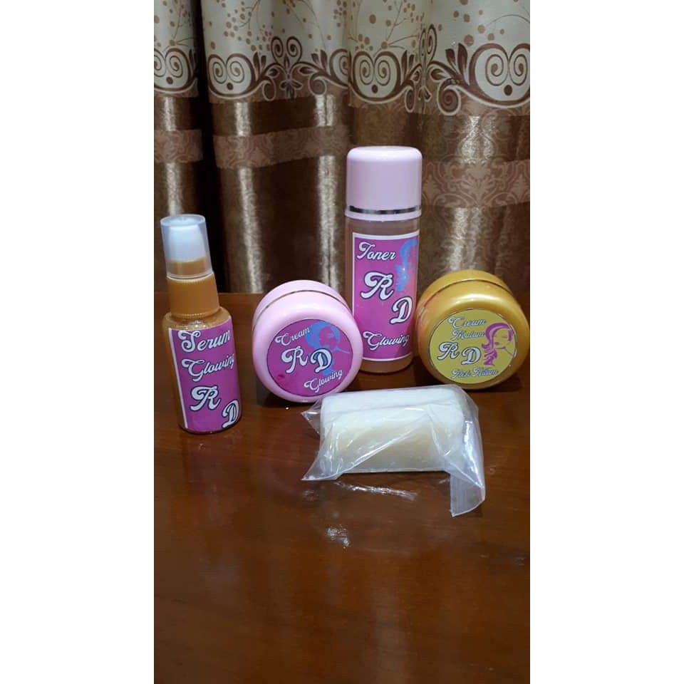 RD GLOWING whitening | flek hitam & bekas jerawat