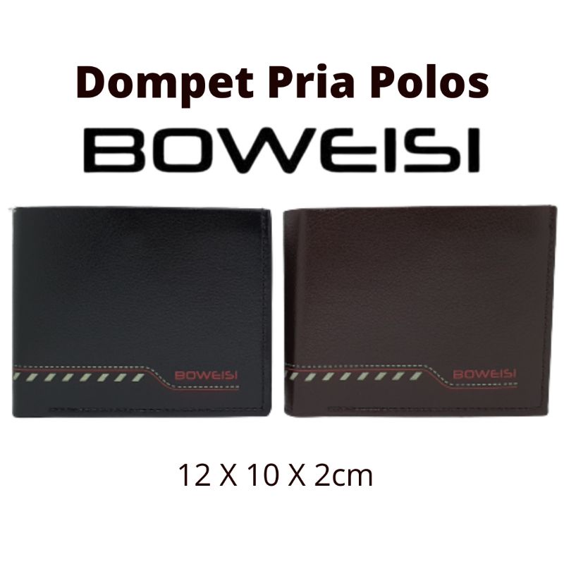 Dompet Pria Import Bovis Kulit PU Harga Murah Keren dan Berkualitas