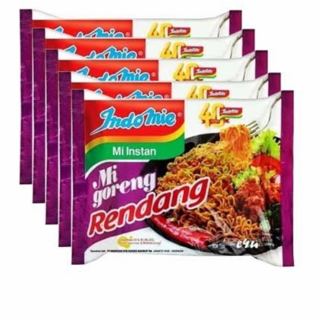 

Indomie Goreng Rendang 5x91Gr