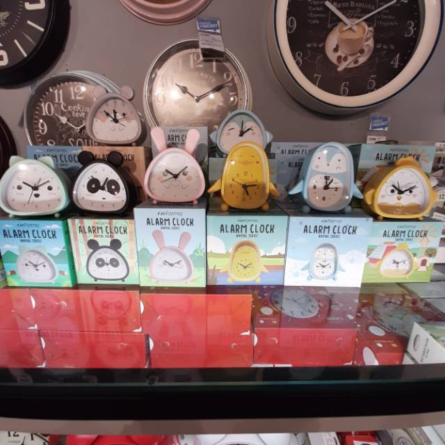 Jam weker (alarm clock) informa