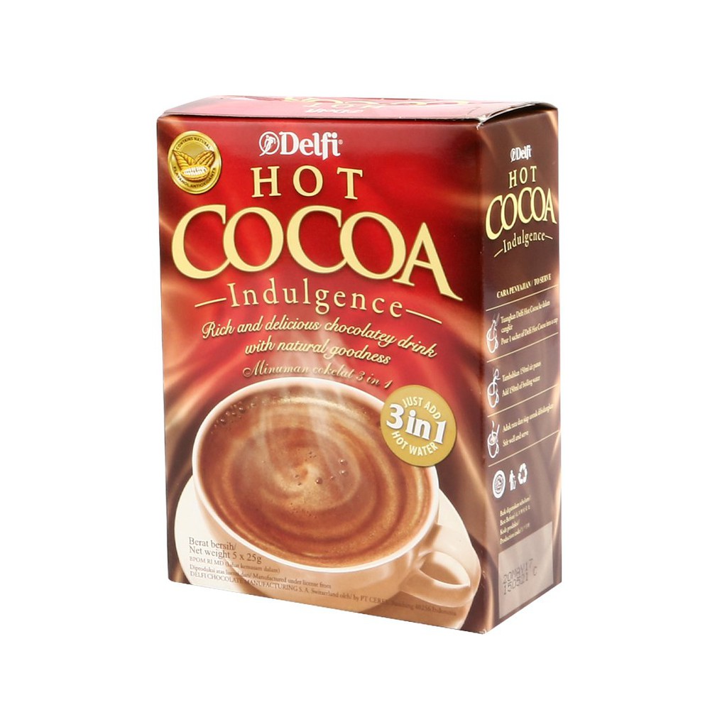 

Delfi Hot Cocoa Indulgence 5X25g