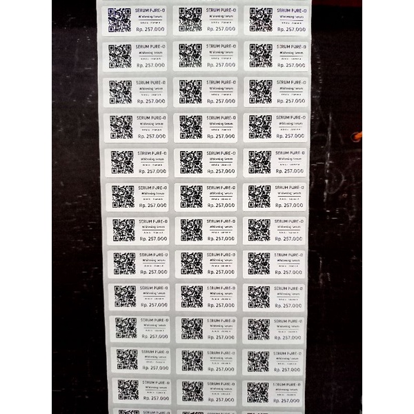 

Cetak Jasa Print Out Label Barcode Thermal / Semicoat Stiker Polos Custom Label Harga Stiker Undangan