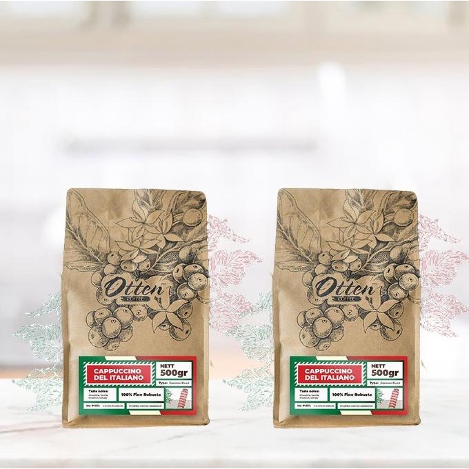 

PROMO BIJI KOPI CAPPUCCINO DEL ITALIANO 500g 2pcs -Diskon Besar