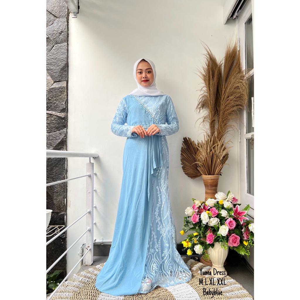 DVN ~ Gamis YUMA Payet Premium || Gamis Wisuda Modern Masa Kini || Premium Quality Product || Gamis Seragam Pesta Terbaru 2022 || Gamis Remaja Kekinian || Gamis Tille Tuton