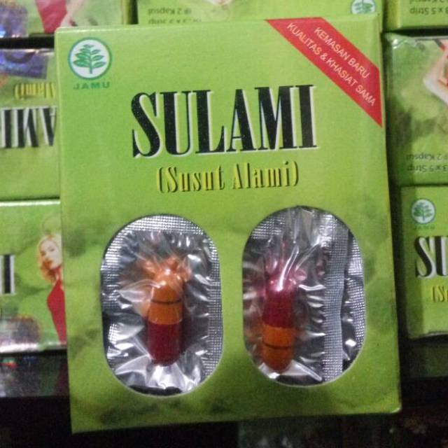 Obat diet herbal Sulami (Susut Alami) ORIGINAL 100% Kapsul jamu diet penurun berat badan