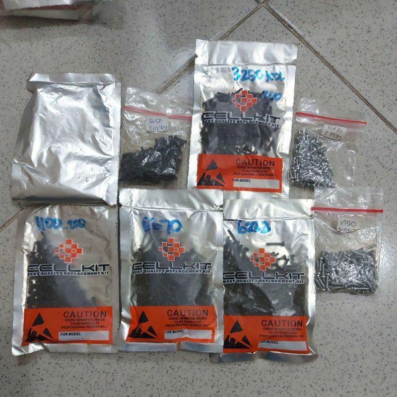 BAUT HP NOKIA CELLKIT 1100,6670,6223,N90,6270,3650,3250KECIL,6020