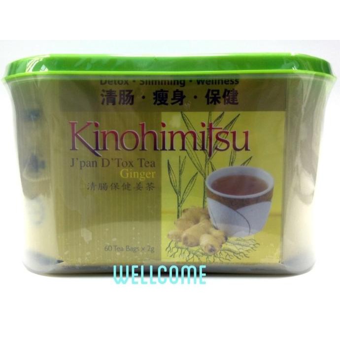 

Jual Kinohimitsu J'Pan D'Tox Tea Ginger 60 Tea Bags Teh