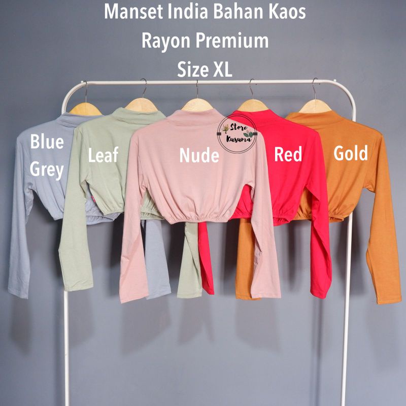 MANSET INDIA SIZE XL Bahan Rayon Premium