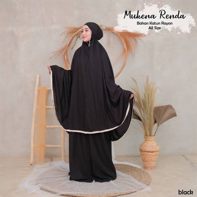 TERMURAHH!!!! MUKENA DEWASA RENDA KATUN RAYON BEST SELLER - BAHAN KATUN RAYON