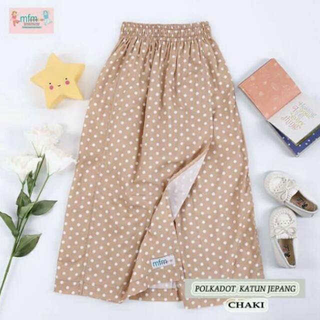 Rok Celana Anak Bahan Katun Jepang Polkadot Mfm Collection ...