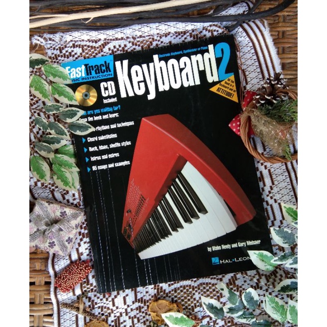 menjual buku keyboard fast track volume 2, buku belajar keyboard, buku keyboard dasar, buku musik, b