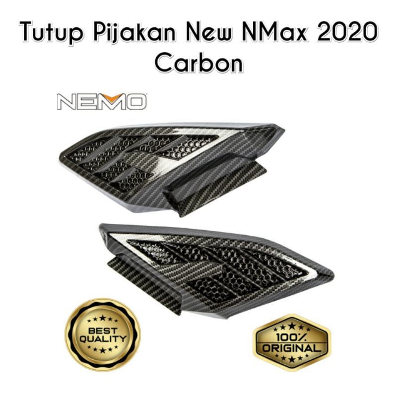 Cover body samping carbon karbon Nemo premium Yamaha All New Nmax  2020