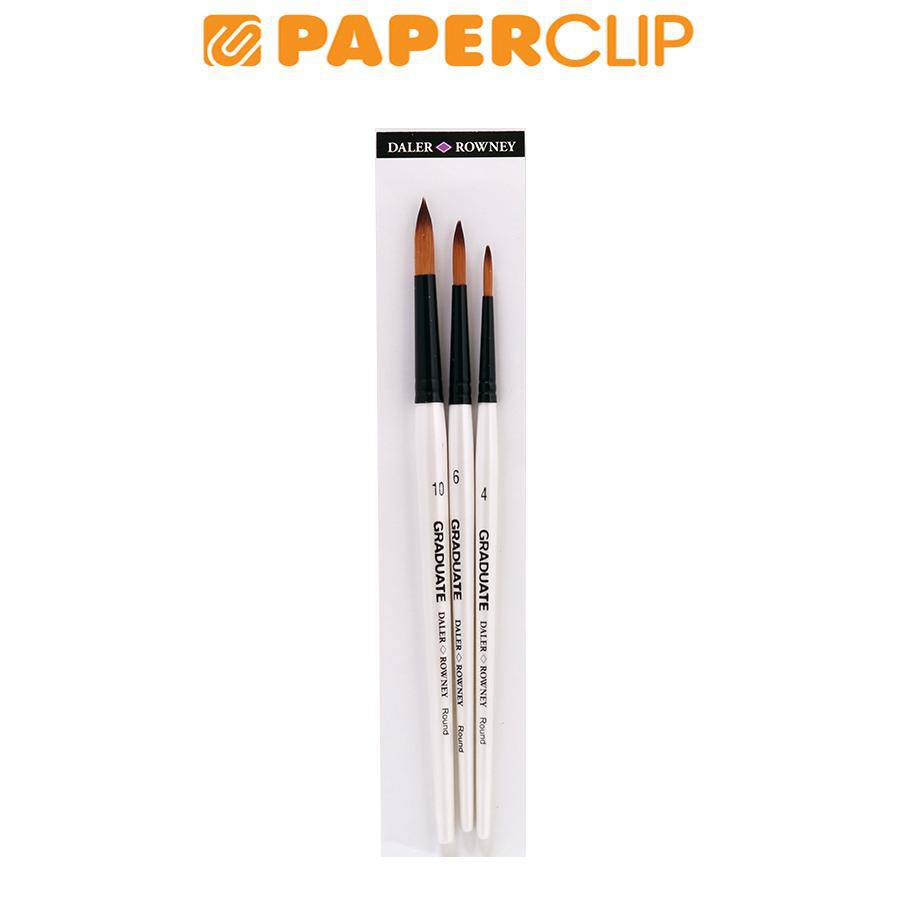 

BRUSH GRADUATE 3 SYNTHETIC ROUND