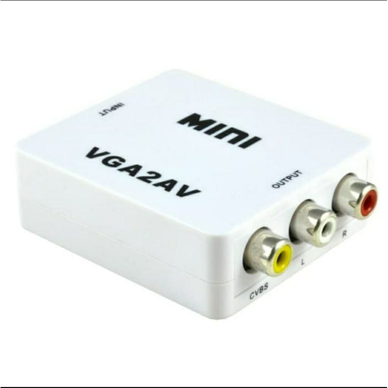 CONVERTER VGA TO RCA VGA TO AV ADAPTER