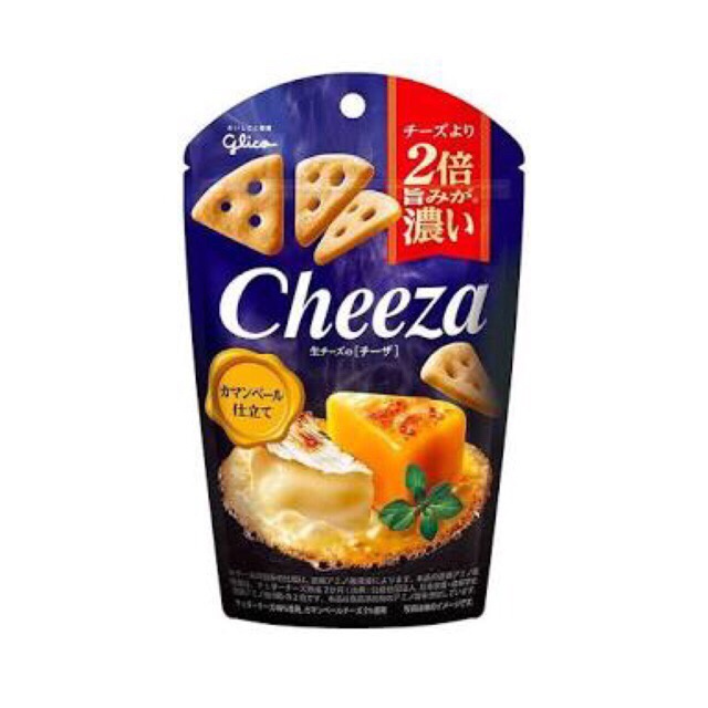 

54ekh Glico Cheeza Original Camembert/Cheddar/Four Kind Of Cheese - Camembert 60J