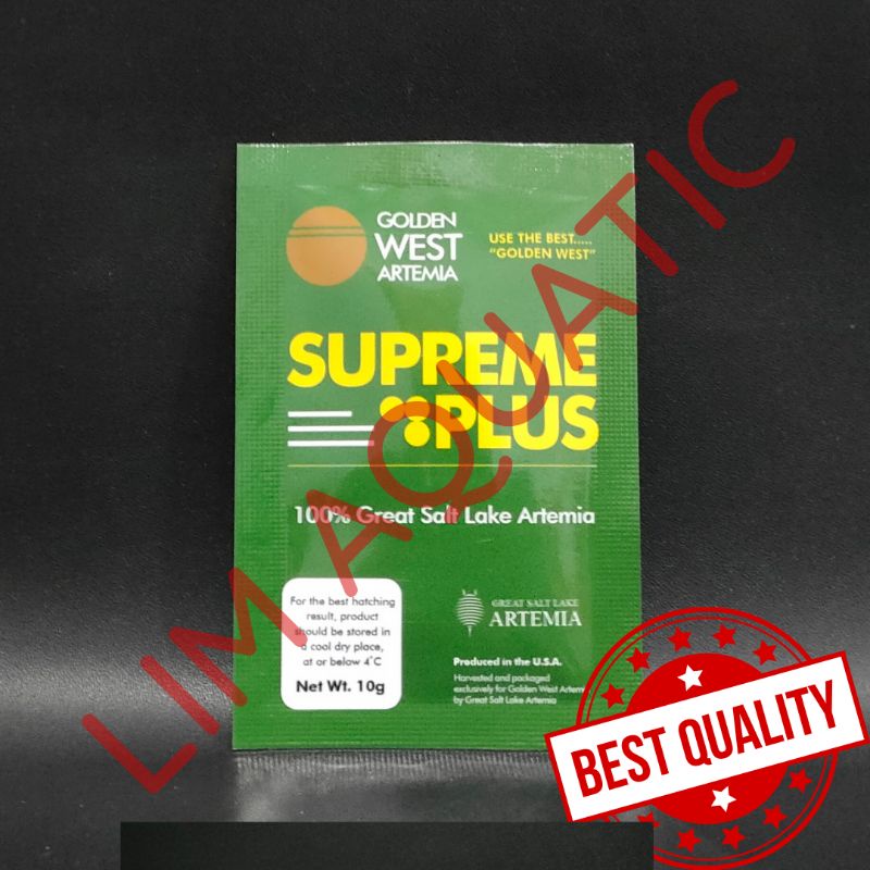 ( FRESHPACK ) ARTEMIA SUPREME 10 GRAM / ARTEMIA SUPREME PLUS / SUPREME PLUS