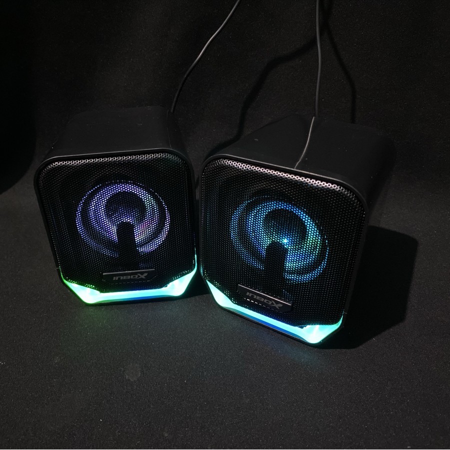 Speaker PC Super BASS INBOX GS-03 MAXIMUS GS03 Gaming SPEAKER USB RGB