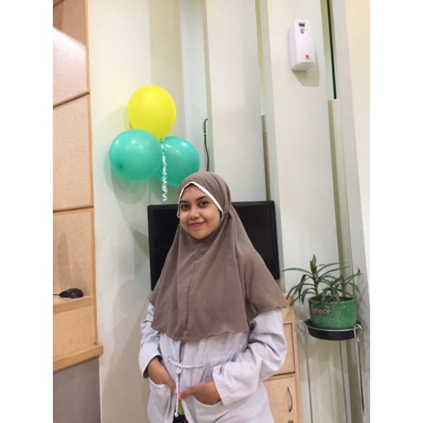 Bergo Tali Renda Wolfis / Khimar Maryam Non Pet Terbaru/Bergo Instan Renda Lingkar Wajah