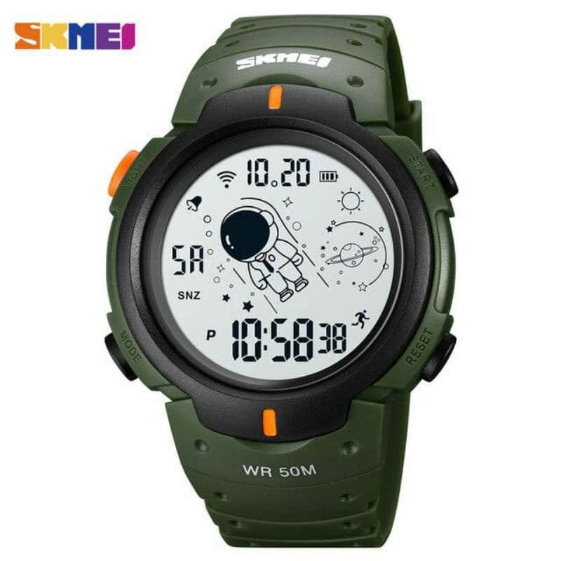 TERVIRAL 0SKMEI 1820 Jam Tangan Pria Wanita Digital Chronograph Sport Watch Anti Air