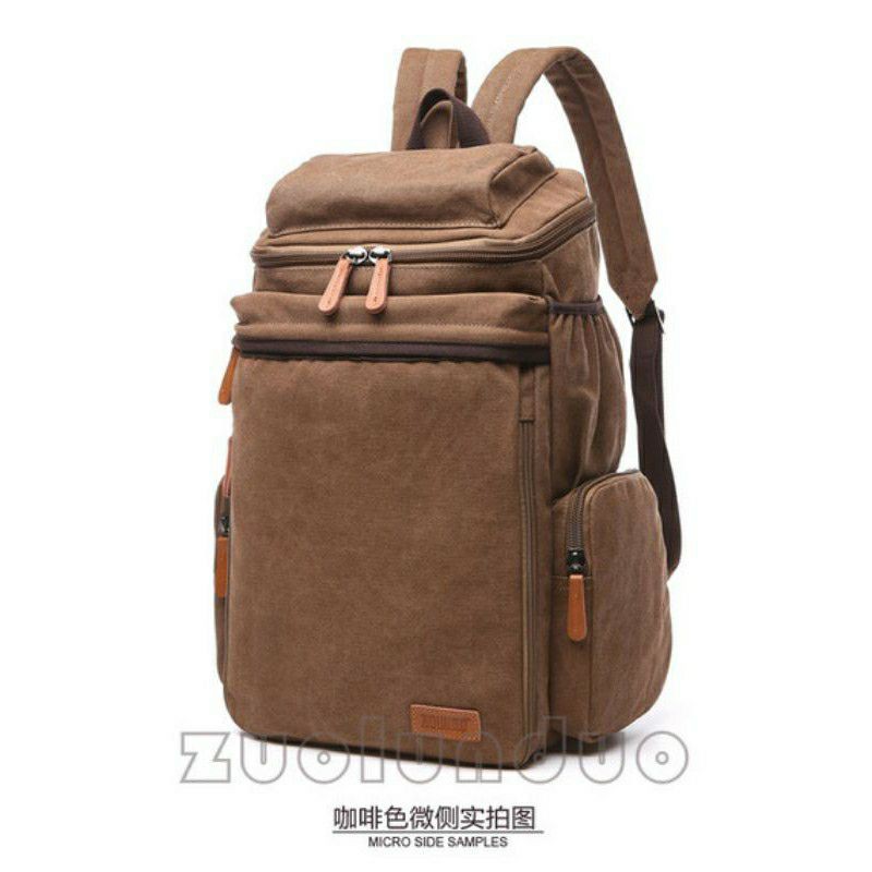 Tas punggung kanvas 9028,ransel,gemblok,backpack