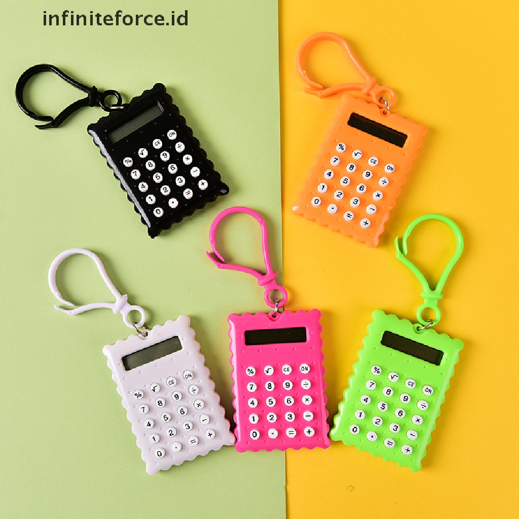 (Infiniteforce.Id) Kalkulator Elektronik Mini 8 Digit Bahan Plastik