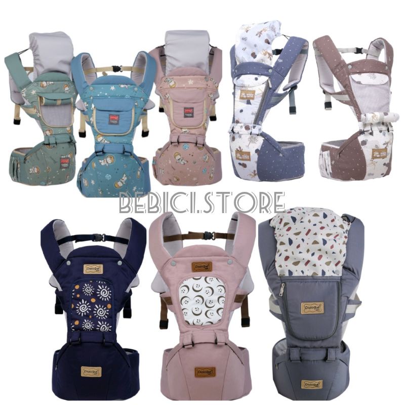 DIALOGUE BABY GENDONGAN HIPSEAT SUNNY MOONLIGHT  MARVEL ASTRO 7IN1 MORUMOTTO HIPSEAT BAMBEE SERIES D