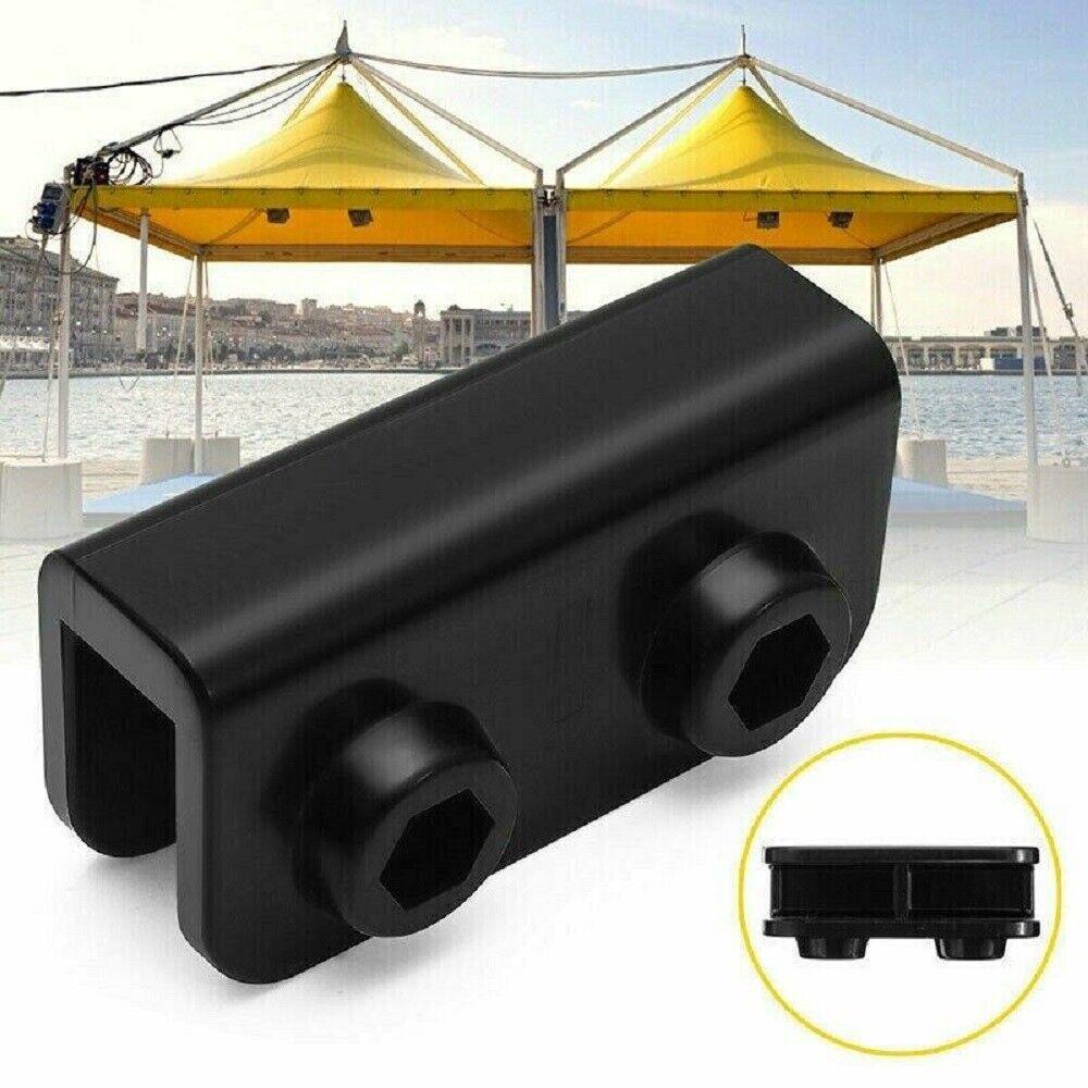 Suyo Set Bracket Pop up Bentuk Persegi Panjang Warna Hitam Untuk Atap Mobil Gazebo