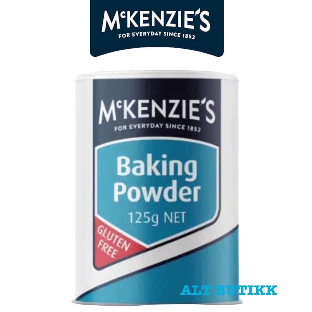 MCKENZIE'S BAKING POWDER 125 GRAM | MCKENZIES PRODUCT OF AUSTRALIA