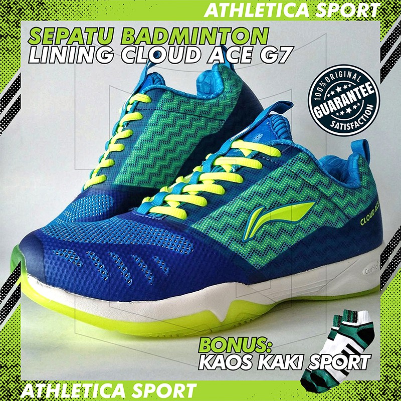 SEPATU BADMINTON LINING CLOUD ACE G7 ORIGINAL