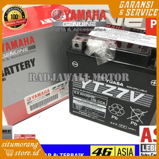 AKI MOTOR NMAX YTZ7V ASLI ORIGINAL YAMAHA | Shopee Indonesia