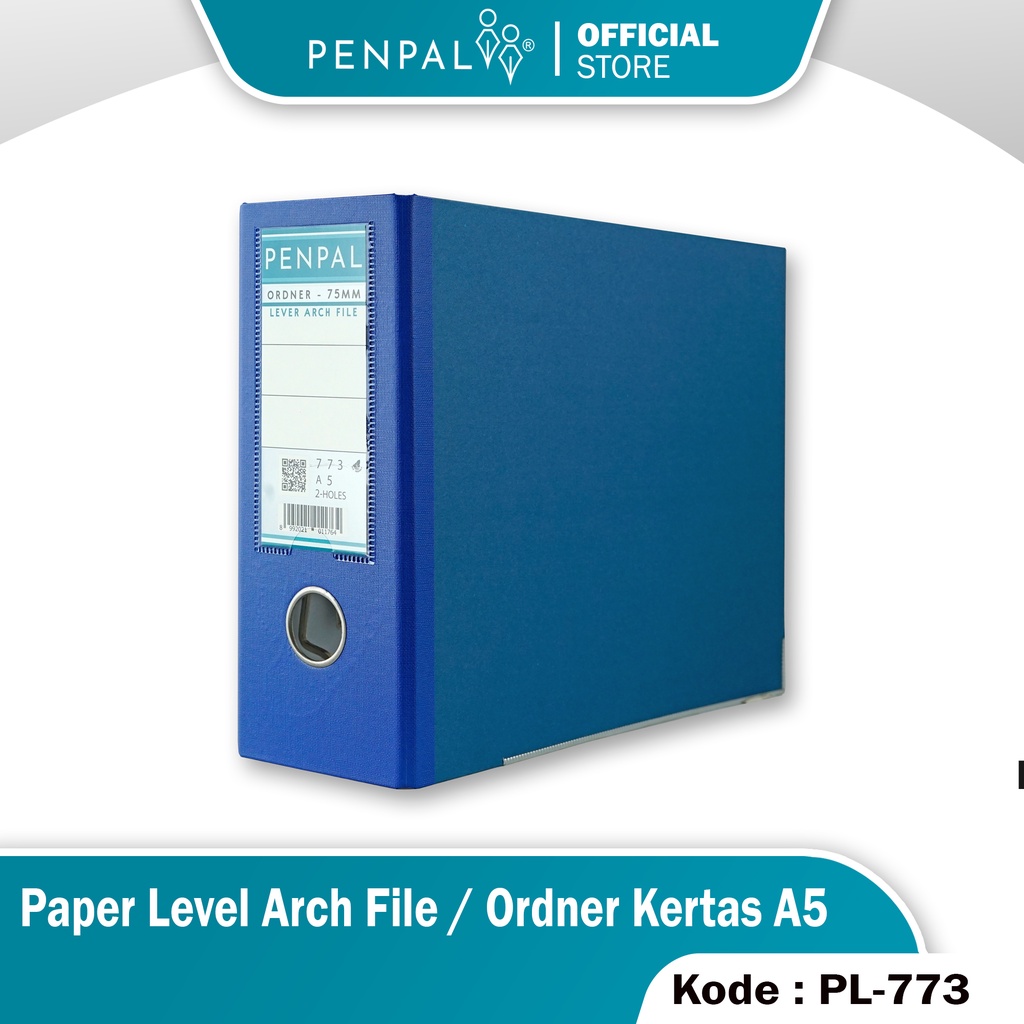 

Penpal Paper Lever Arch File / Ordner Kertas A5 PL-773