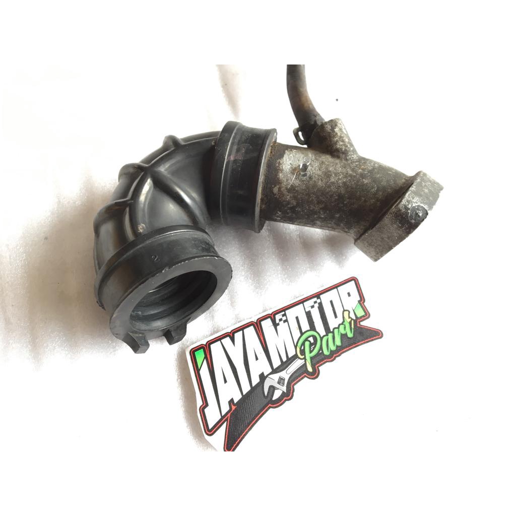INTAKE INTEK MANIPOL MANIFOL MANIPOLD MANIFOLD SET KARET KAWASAKI ZX130 ZX 130 ORIGINAL SECOND
